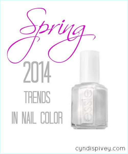 Spring 2014 Trends In Nail Color