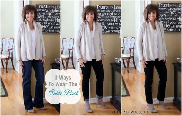 3 Ways To Wear The Ankle Boot
