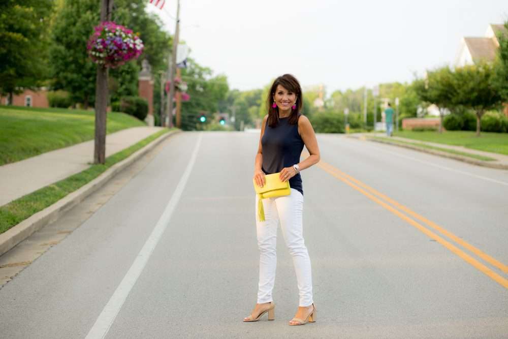 Cindy Navy Knit