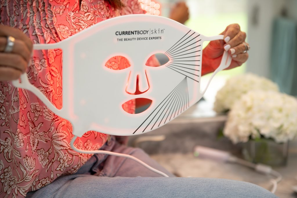 Glowing Skin, Upgraded: CurrentBody Skin LED Light Therapy Mask - Cyndi ...