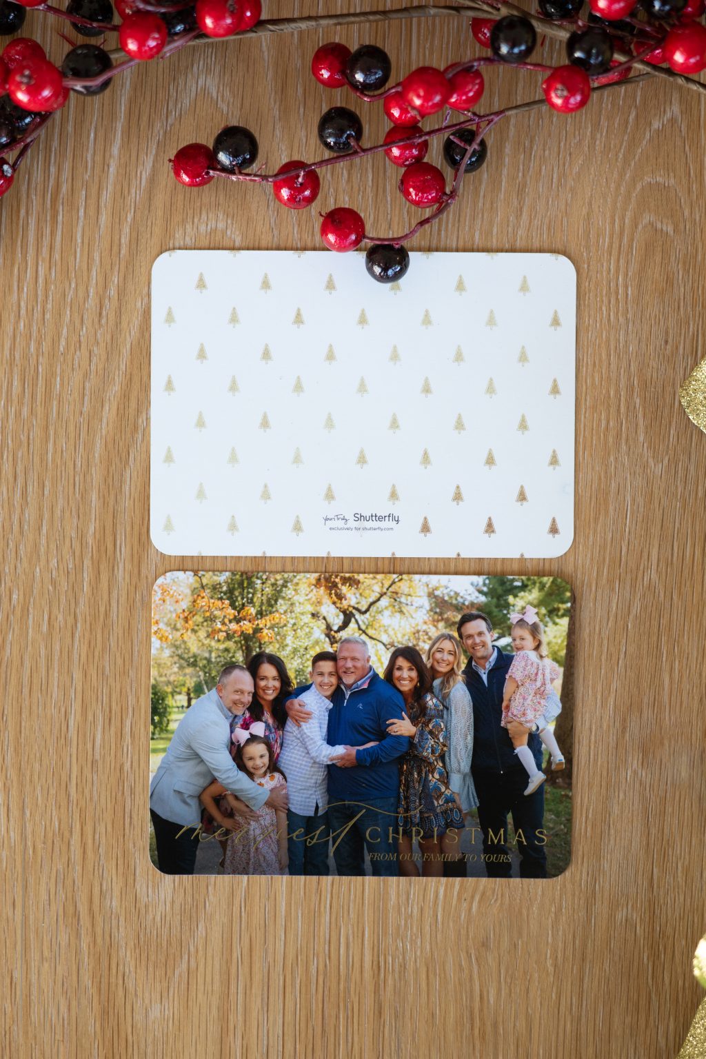 Personalized Christmas Greeting Cards with Shutterfly - Cyndi Spivey