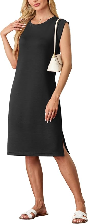 Wrinkle-Free Knee Length Dress