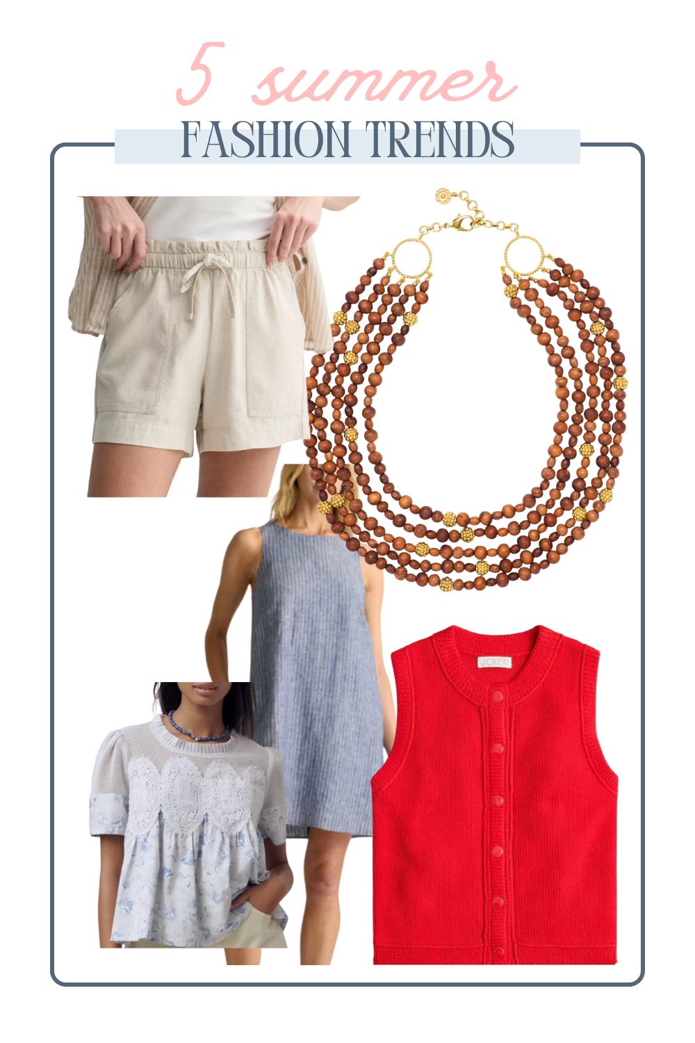 5 Summer Fashion Trends I’m Loving Right Now - Cyndi Spivey