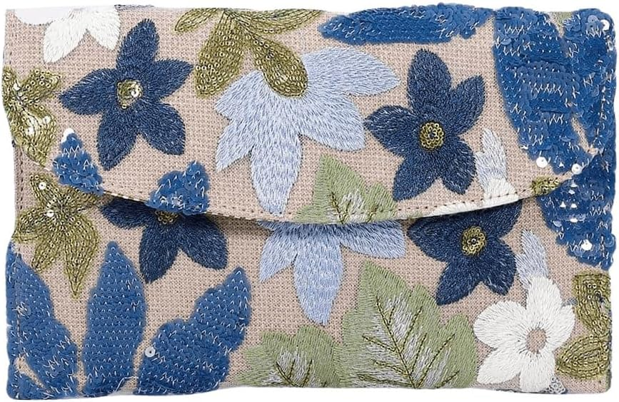 Floral Beaded Clutch Bags