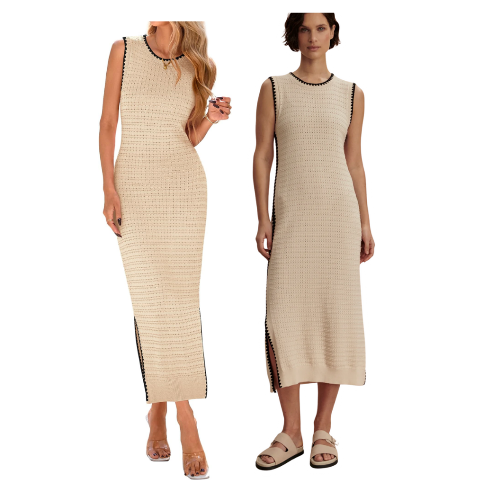 Knit Midi Dress | Varley Dwight Tank Dress