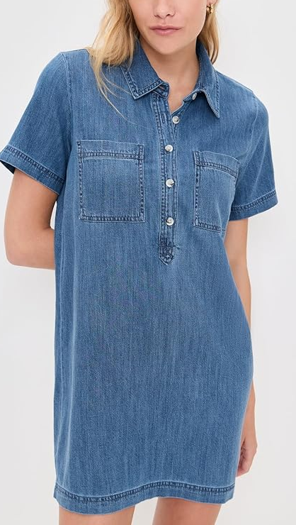 Denim Midi Dress Amazon Fall Fashion Find