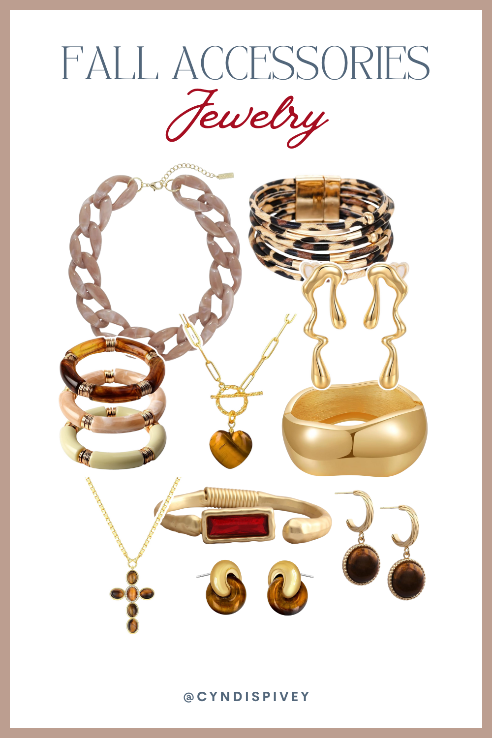 FALL 2025 TRENDY POPULAR JEWELRY AMAZON FASHION FINDS WOMEN OVER 50