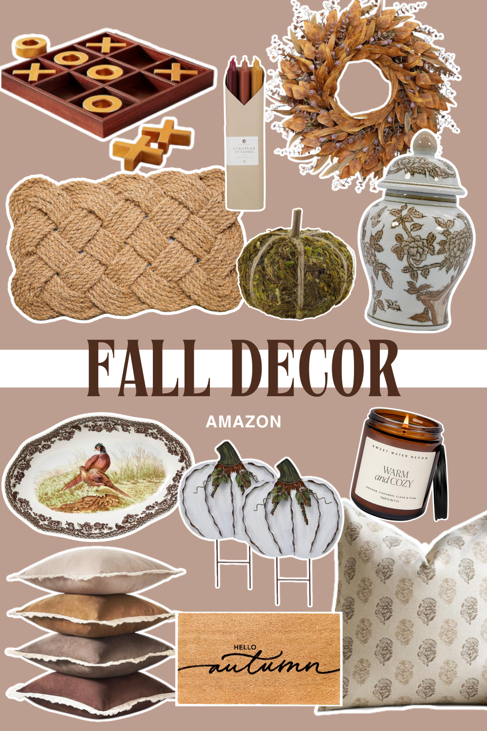 AFFORDABLE CUTE STYLISH FALL HOME DECOR ITEMS FROM AMAZON FALL 2025