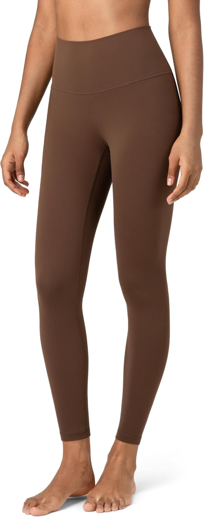 CHOCOLATE BROWN WORKOUT LEGGINGS FROM AMAZON