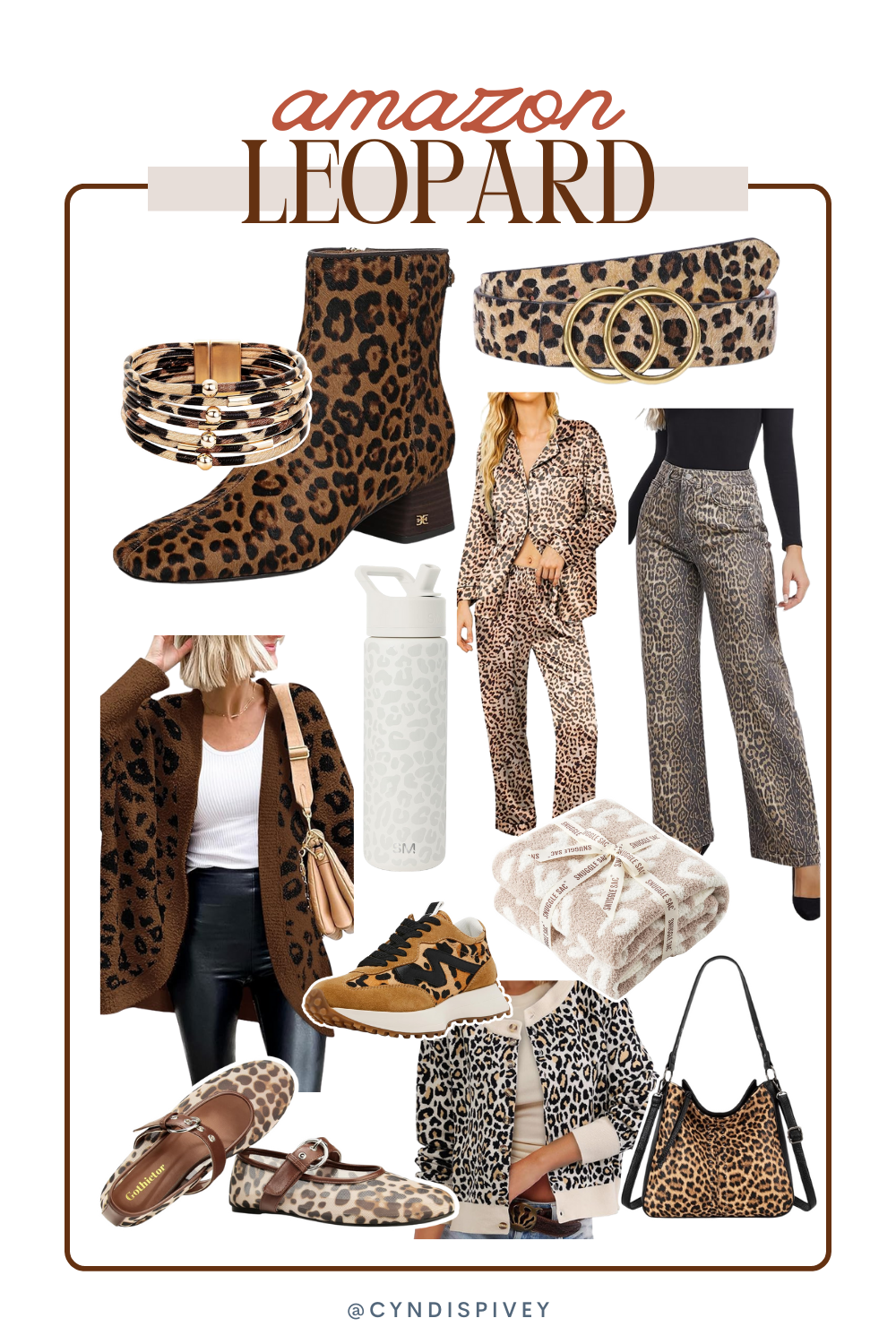 MY FAVORITE LEOPARD FASHION FINDS AND ACCESSORIES FROM AMAZON FOR FALL WINTER 2025