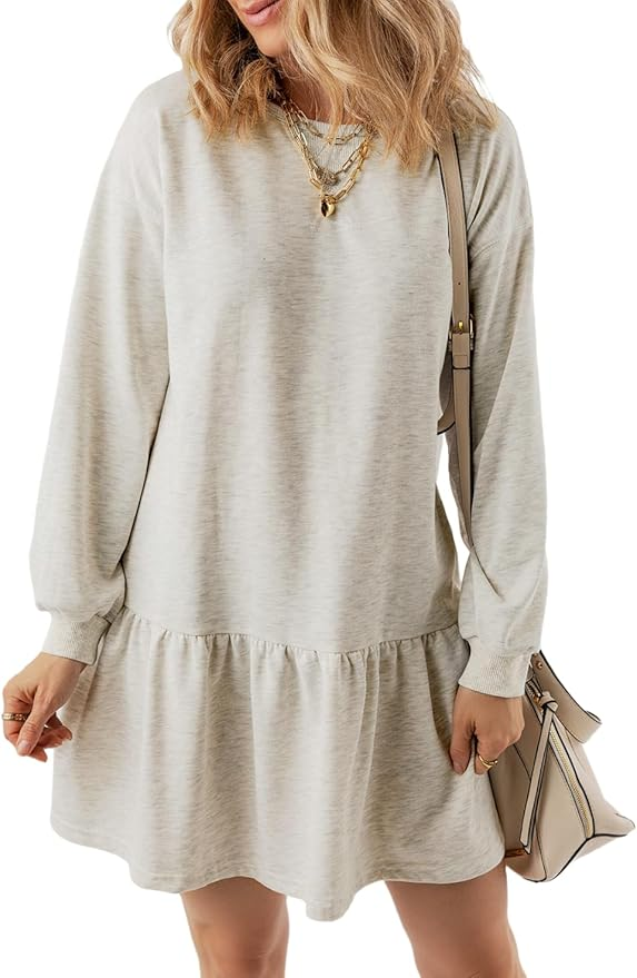 COMFORTABLE CASUAL DRESS FOR FALL AND WINTER 2025
