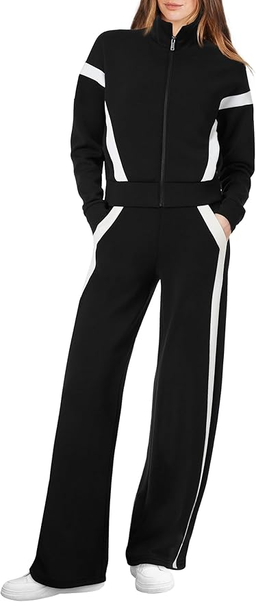 CUTE STYLISH AFFORDABLE TRACKSUIT MATCHING SET FOR WOMEN OVER 50