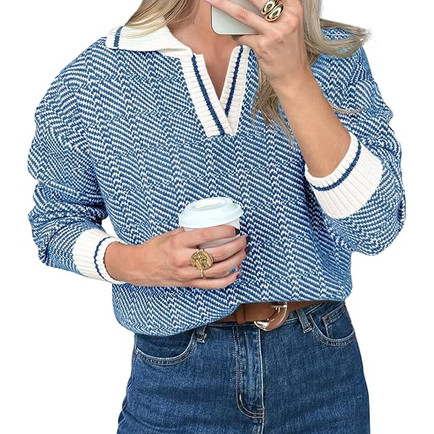 varsity inspired sweater