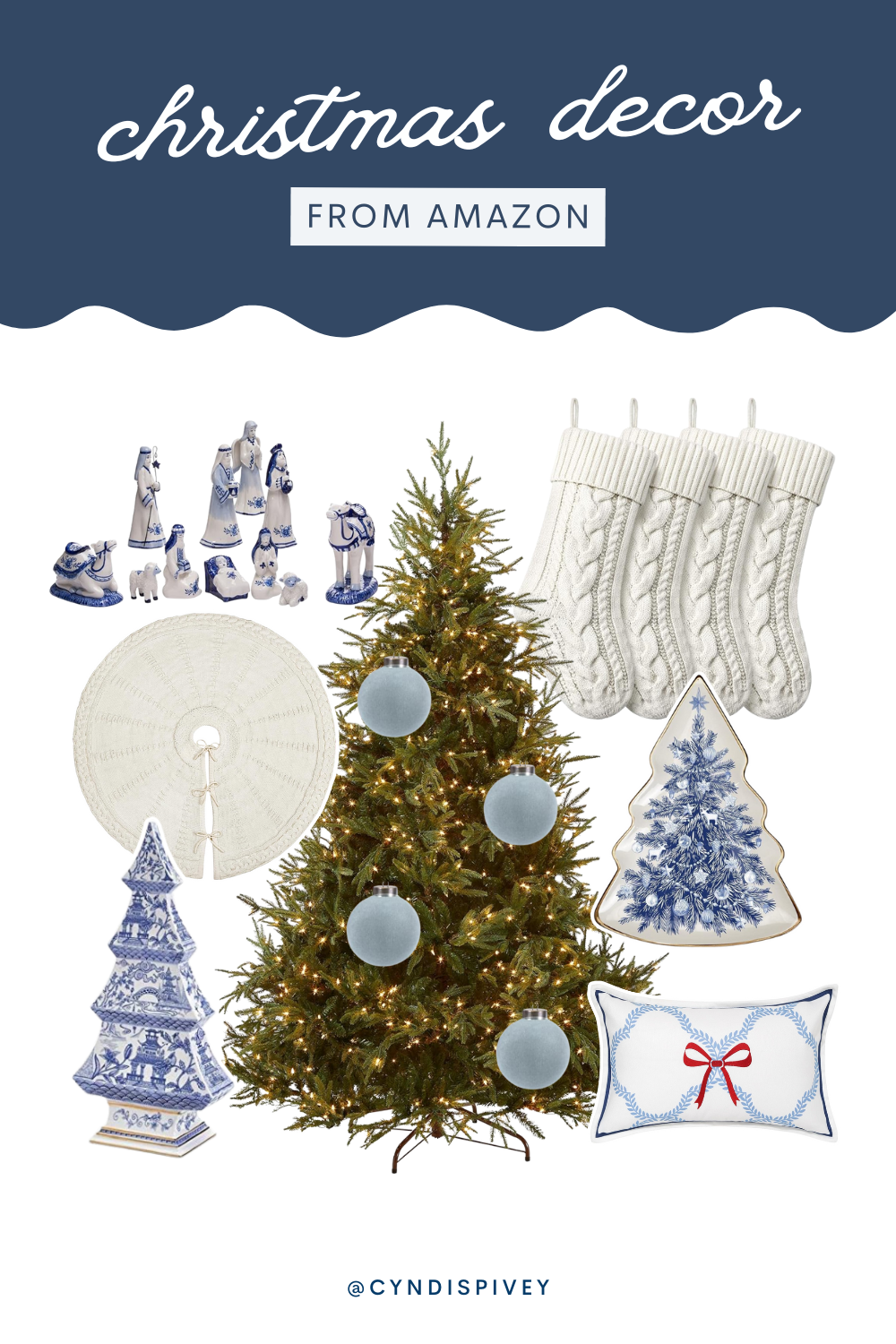 CHRISTMAS DECOR FROM AMAZON