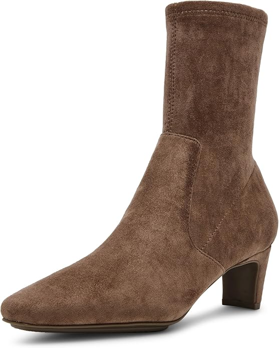 SUEDE BOOTIE FROM AMAZON