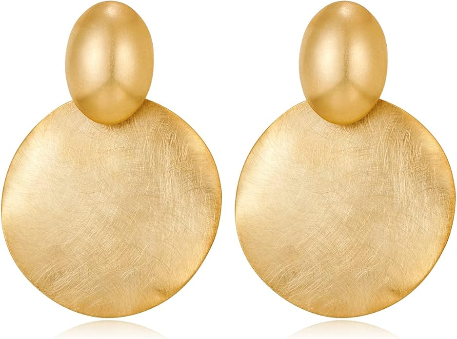 GOLD STATEMENT EARRINGS
