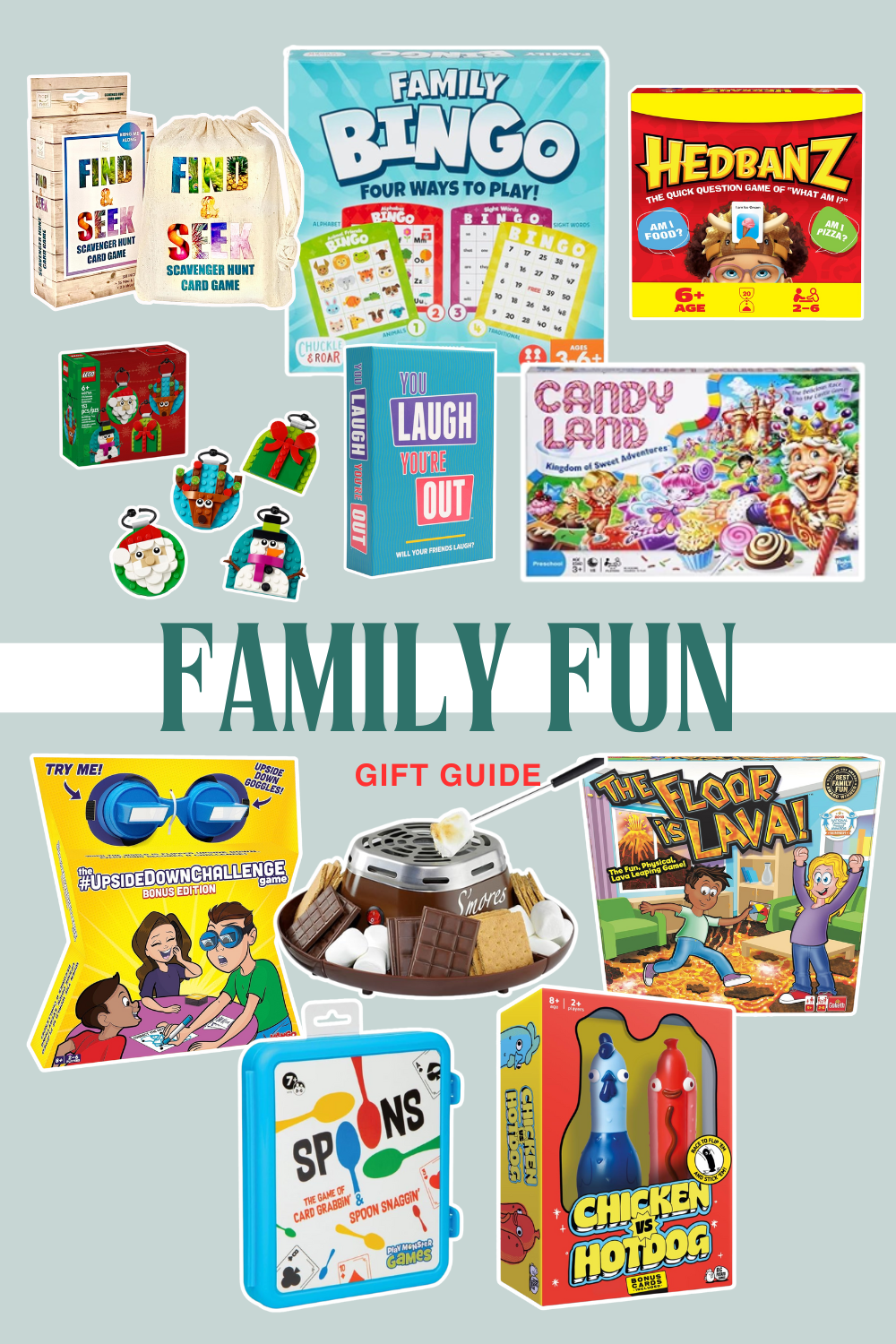 FAMILY FUN GAMES FOR HOLIDAYS CHRISTMAS BIRTHDAY FROM AMAZON