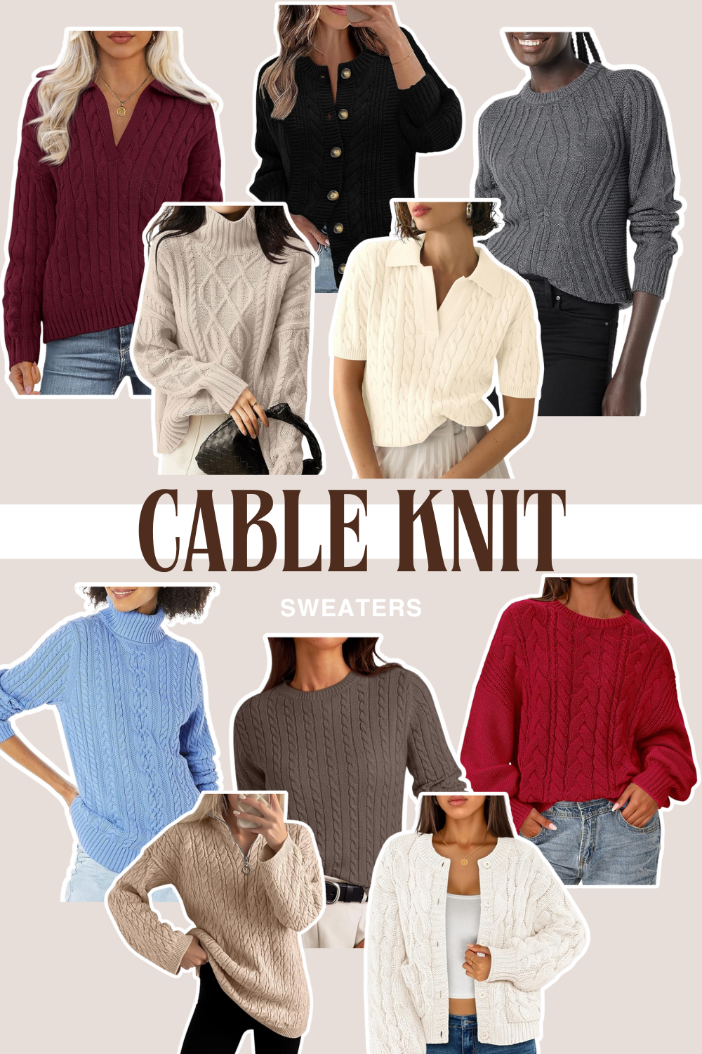 Undying Cable Knit Sweaters for Ladies That By no means Cross Out of Taste Undying Cable Knit Sweaters for Ladies That By no means Cross Out of Taste