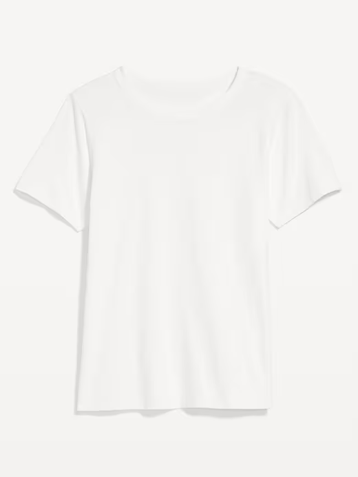 crewneck tee to wear under sweater
