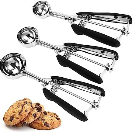 Cookie Scoop Set for making christmas cookies