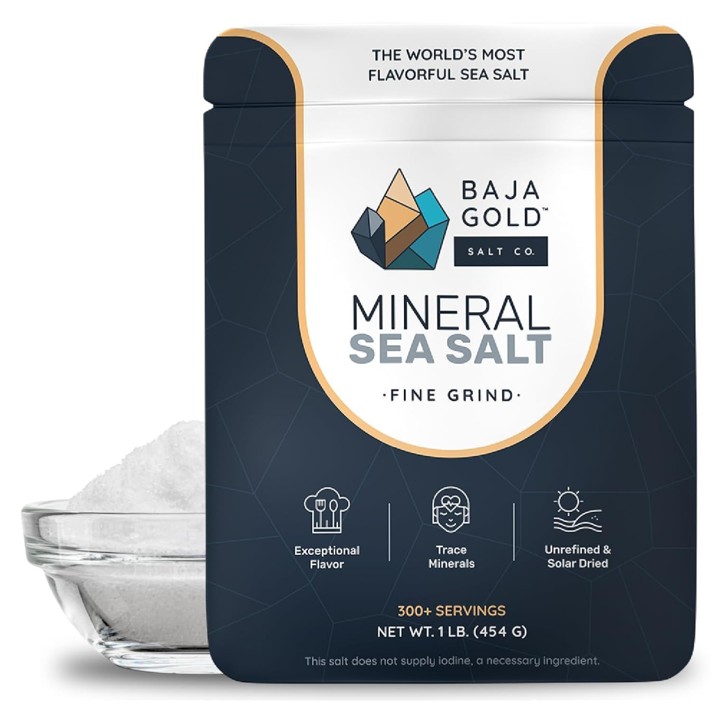 Baja Gold Mineral Sea Salt, things to do to help your makeup and skincare  look better