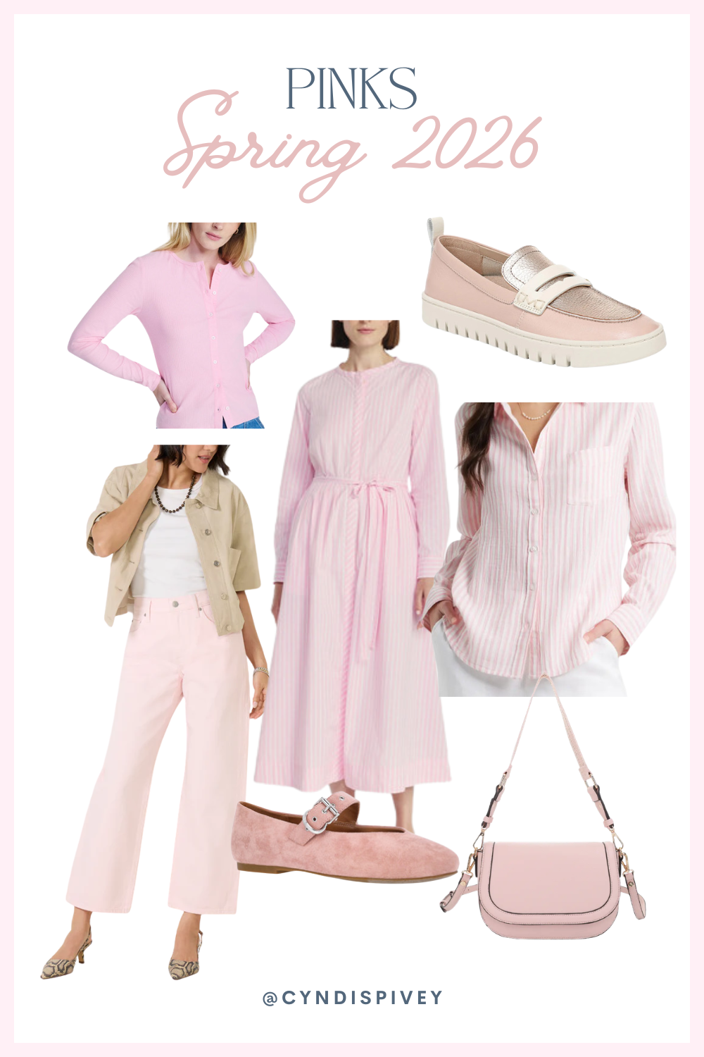 trending color spring 2026 dusty rose pink blush pastel light baby