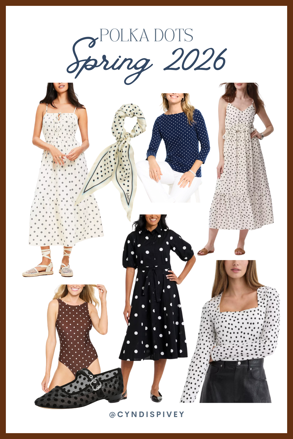 what to wear this spring, trending pattern, polka dot