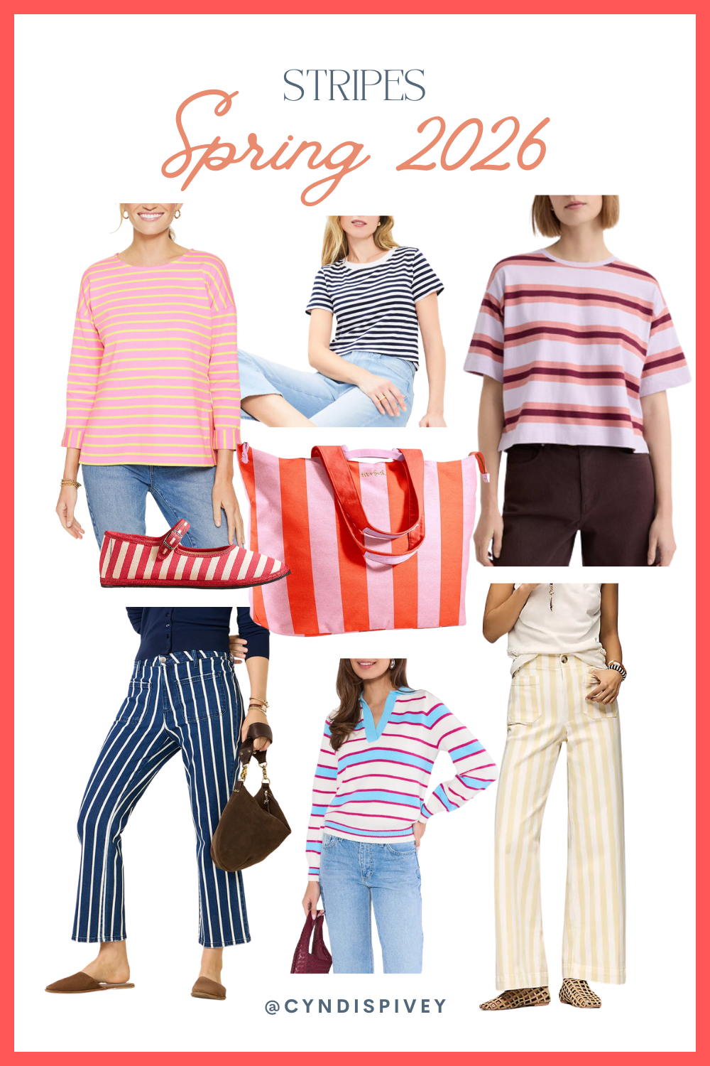 patterns to wear this spring 2026, bold stripes