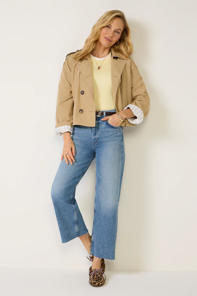 Cropped Trench, What coats jackets are in style 2026?