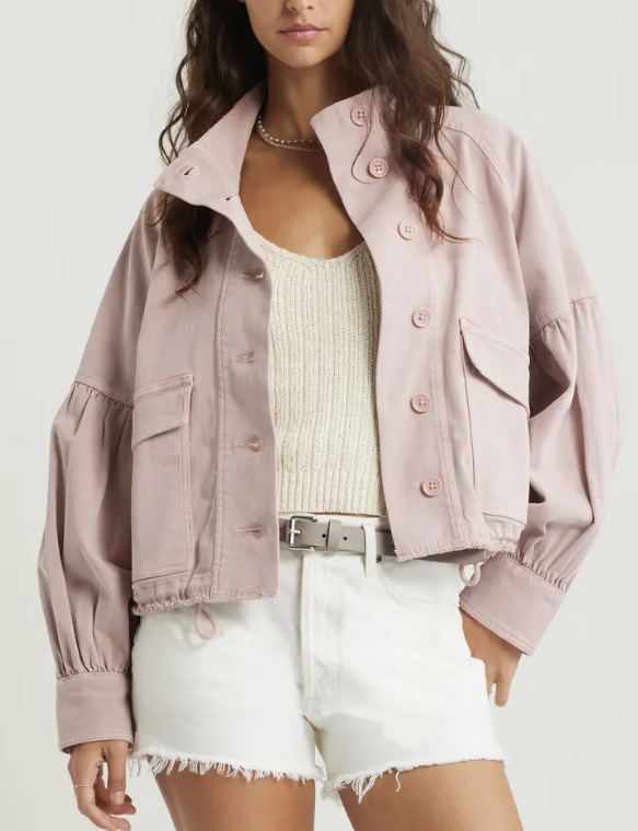 Twill Utility Jacket, Spring Trends