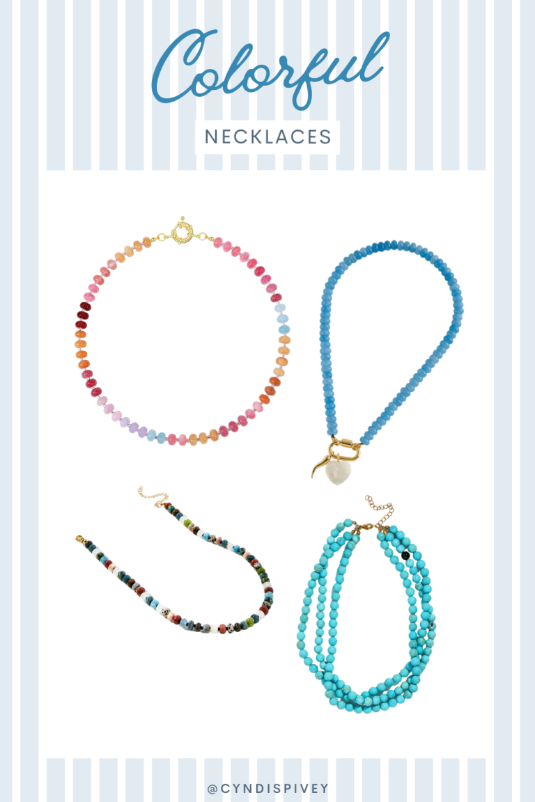 Colorful Necklaces spring 2026, what jewelry is trending popular