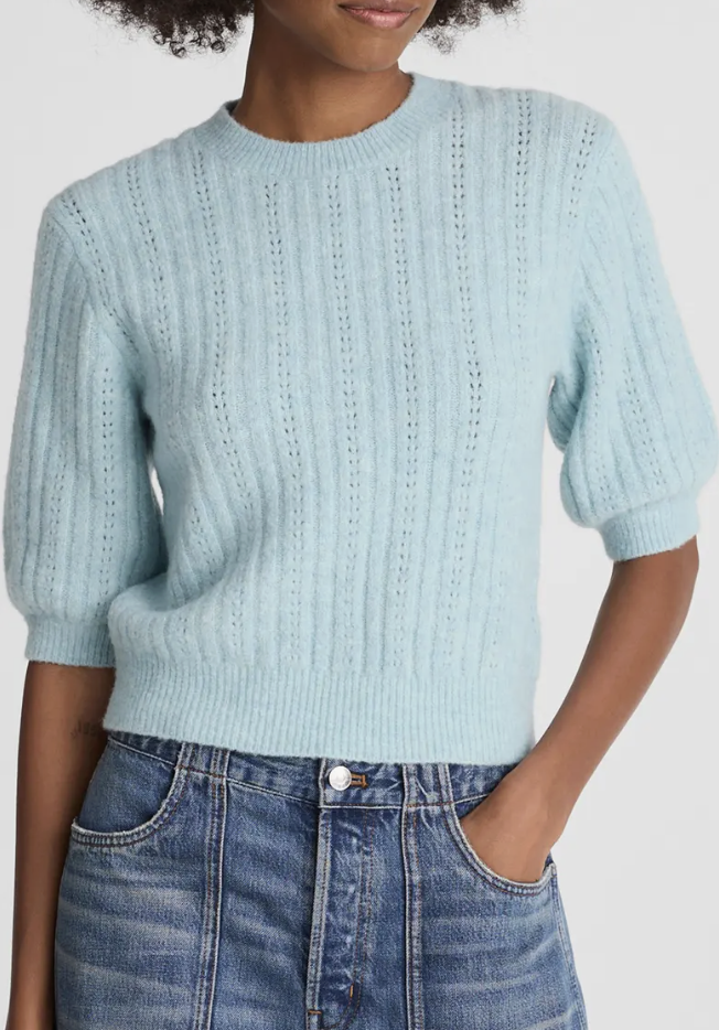 CloudSoft Short Sleeve Sweater