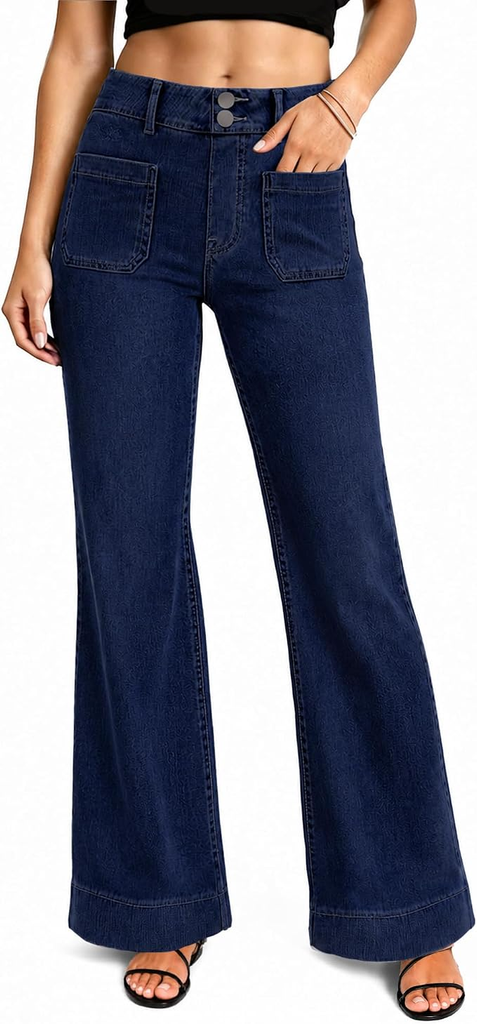 High Waist Dark Wash Jeans Amazon