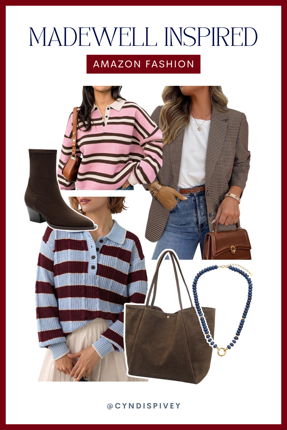 Madewell Inspired Fashion from Amazon Fall 2026 Budget Affordable Women over 50