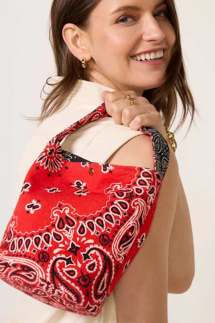 Bandana Bucket Bag