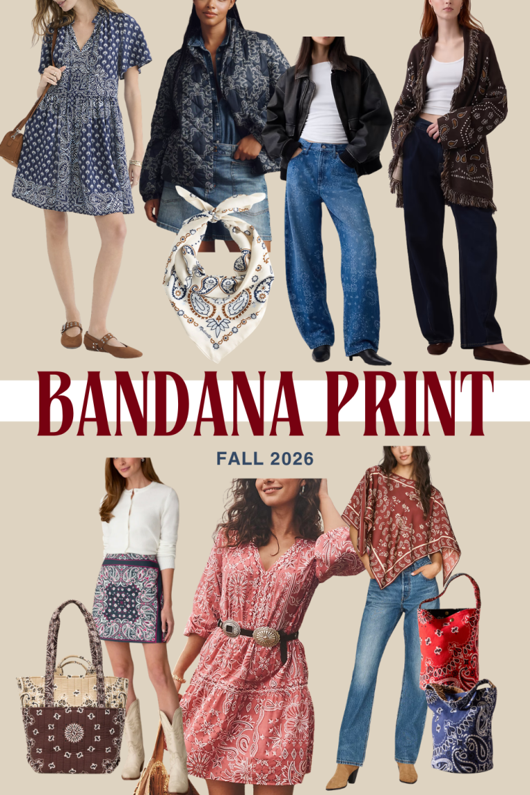 Fall Trend to Try: Bandana and Paisley