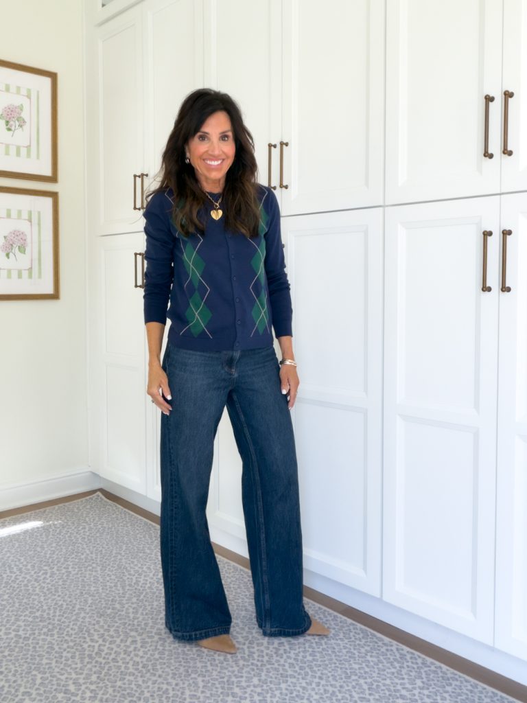 Argyle Is Back: How to Wear an Argyle Sweater This Fall